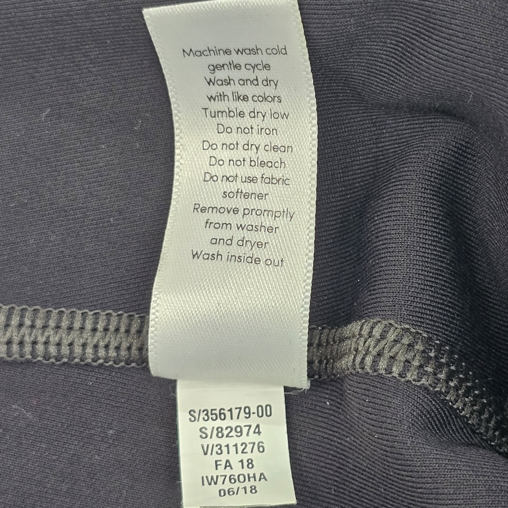 Athleta All-Over Gleam Faux Leather Stretch Leggings Pants - Picture 7 of 9